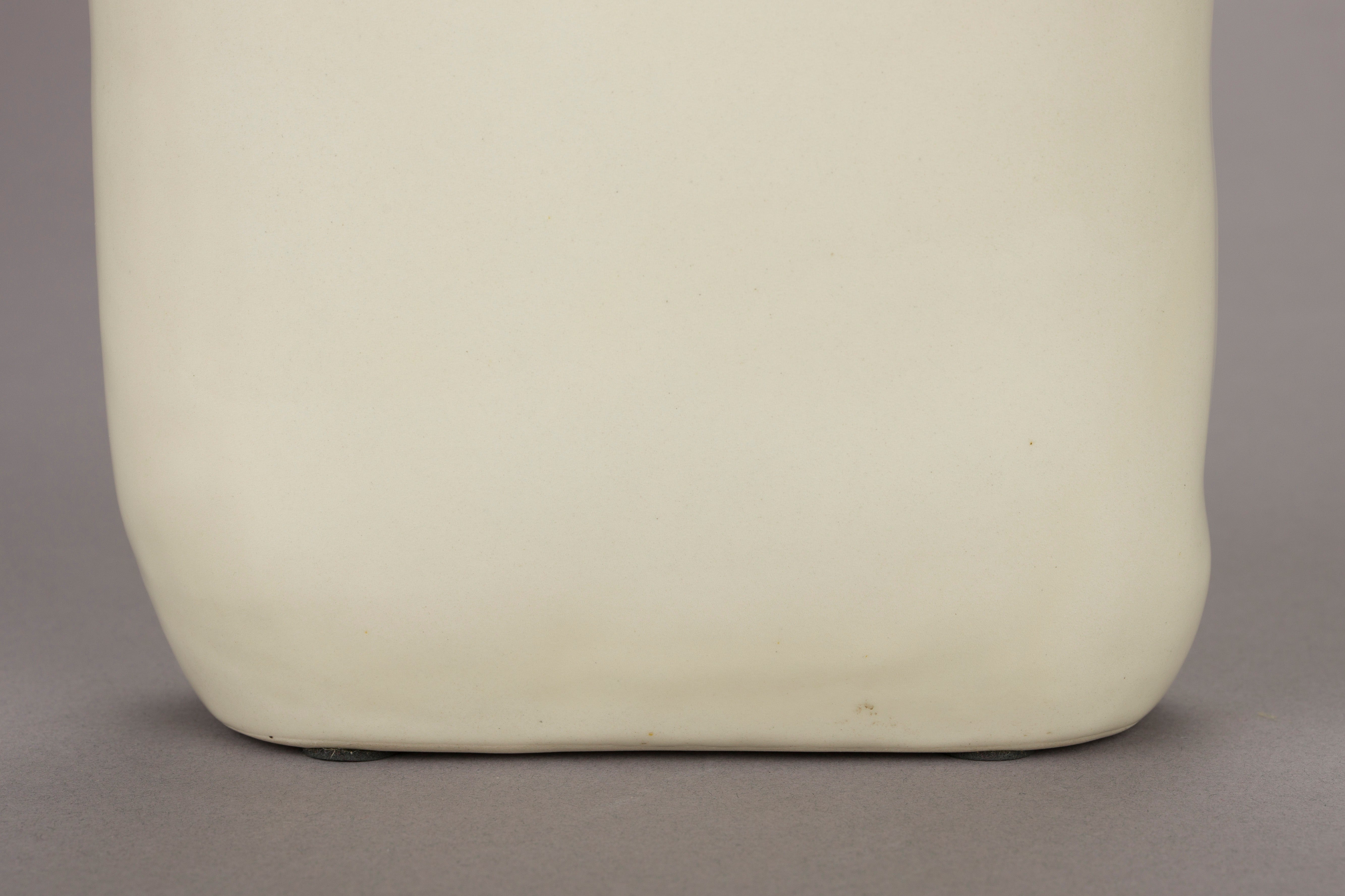 Dutchbone Edna Beige Ceramic Vase Small